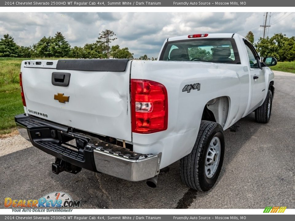 2014 Chevrolet Silverado 2500HD WT Regular Cab 4x4 Summit White / Dark Titanium Photo #4