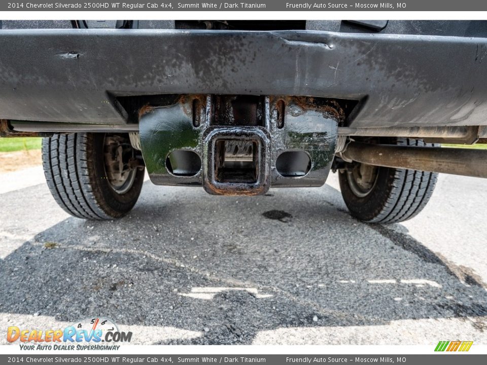 2014 Chevrolet Silverado 2500HD WT Regular Cab 4x4 Summit White / Dark Titanium Photo #14