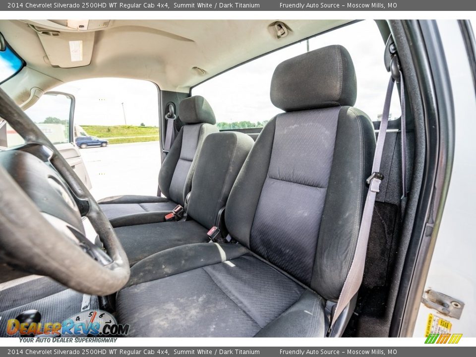2014 Chevrolet Silverado 2500HD WT Regular Cab 4x4 Summit White / Dark Titanium Photo #18