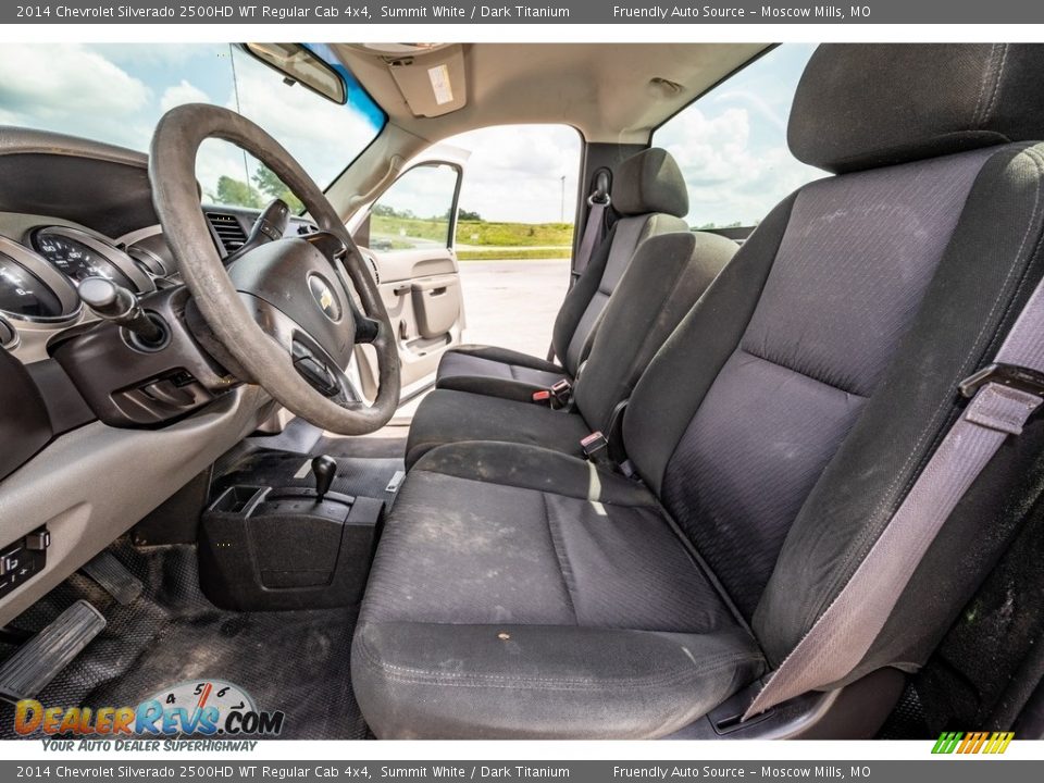 2014 Chevrolet Silverado 2500HD WT Regular Cab 4x4 Summit White / Dark Titanium Photo #19