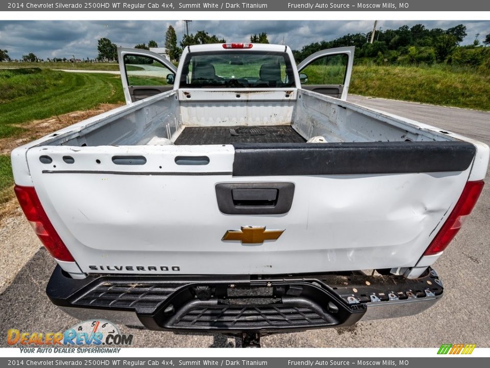 2014 Chevrolet Silverado 2500HD WT Regular Cab 4x4 Summit White / Dark Titanium Photo #22