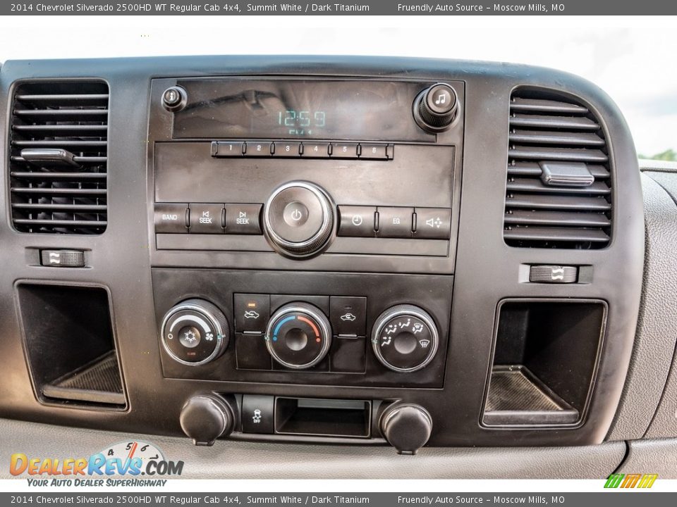 2014 Chevrolet Silverado 2500HD WT Regular Cab 4x4 Summit White / Dark Titanium Photo #28