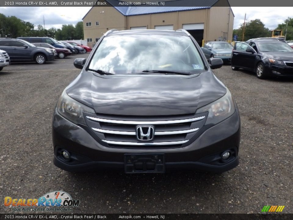 2013 Honda CR-V EX-L AWD Crystal Black Pearl / Black Photo #2