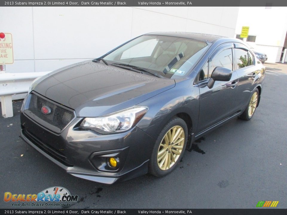 2013 Subaru Impreza 2.0i Limited 4 Door Dark Gray Metallic / Black Photo #9