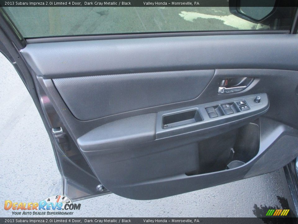 2013 Subaru Impreza 2.0i Limited 4 Door Dark Gray Metallic / Black Photo #10