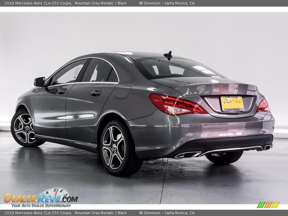 2019 Mercedes-Benz CLA 250 Coupe Mountain Grey Metallic / Black Photo #2