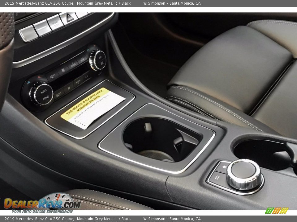 2019 Mercedes-Benz CLA 250 Coupe Mountain Grey Metallic / Black Photo #7