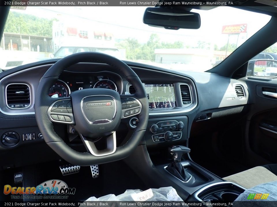 Dashboard of 2021 Dodge Charger Scat Pack Widebody Photo #14