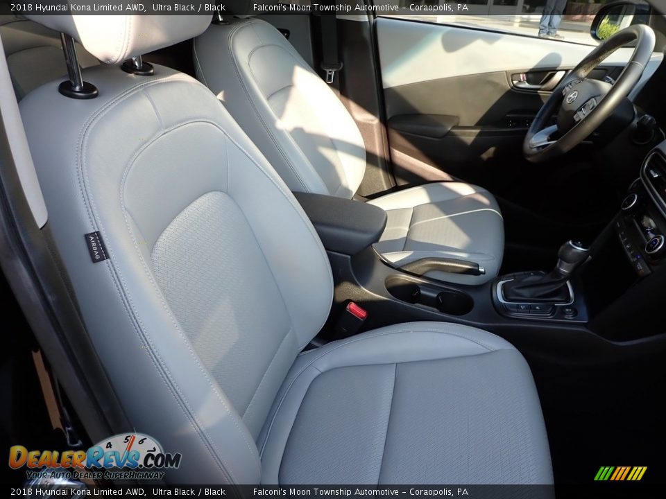 Front Seat of 2018 Hyundai Kona Limited AWD Photo #11