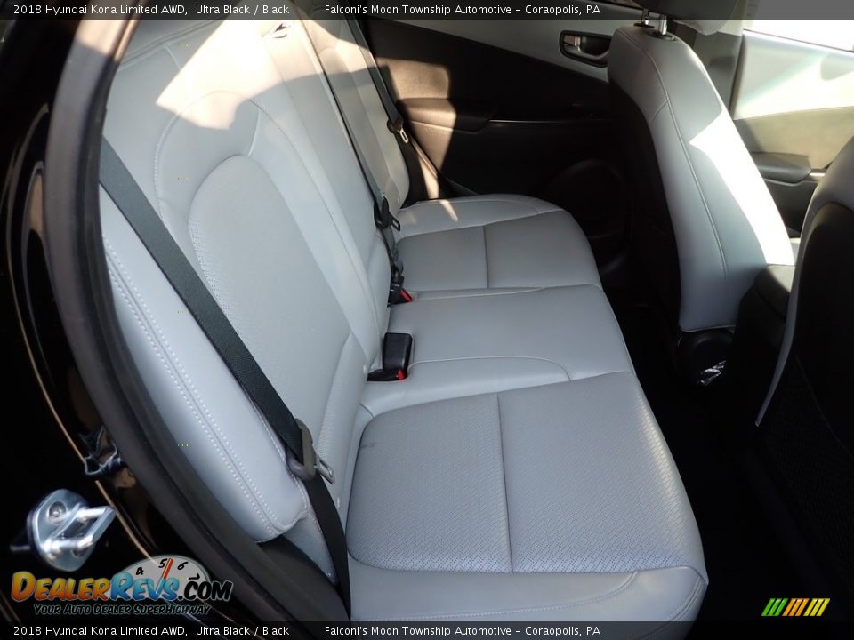 Rear Seat of 2018 Hyundai Kona Limited AWD Photo #16