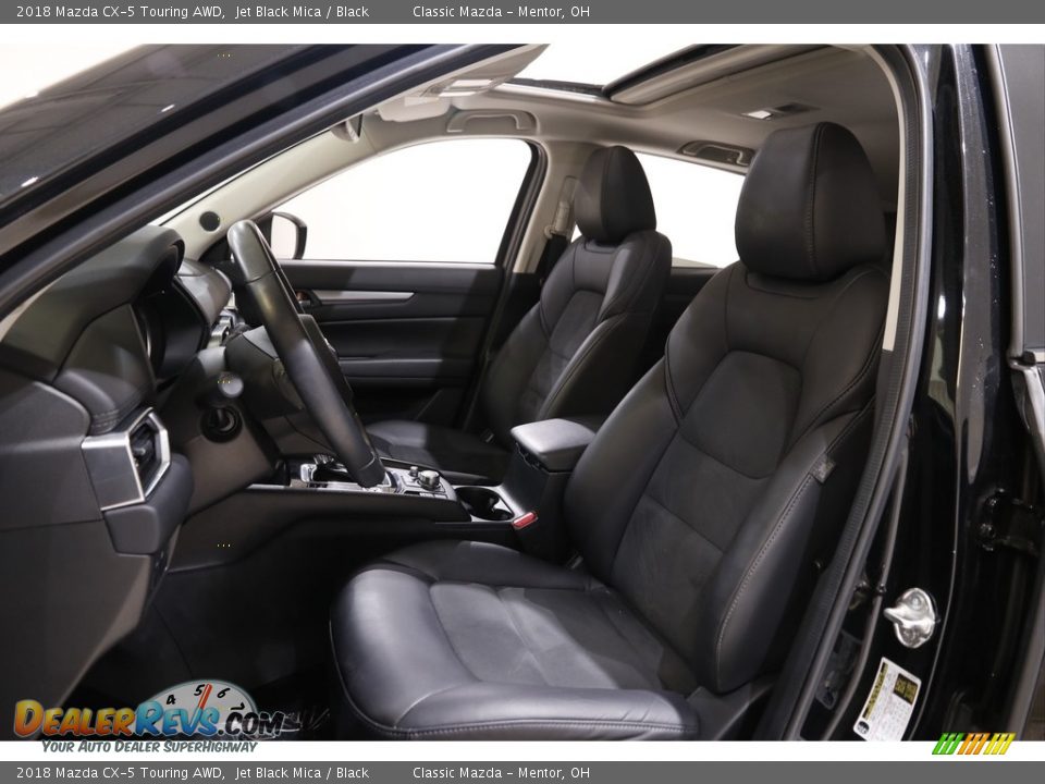 2018 Mazda CX-5 Touring AWD Jet Black Mica / Black Photo #5