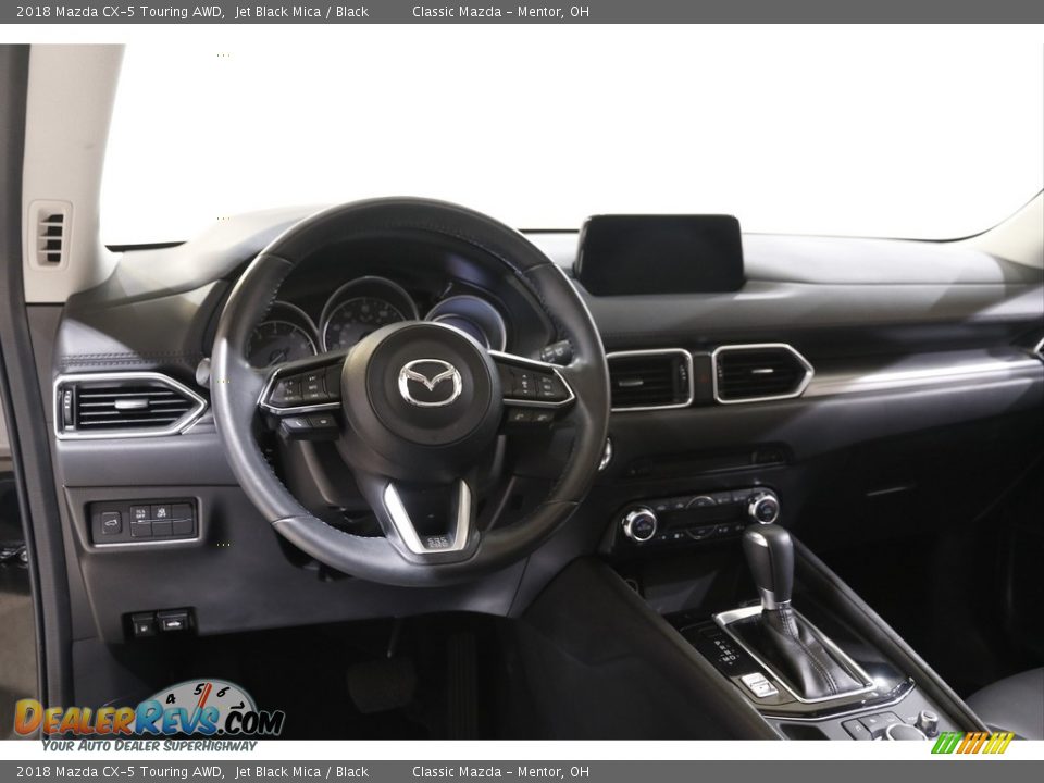 2018 Mazda CX-5 Touring AWD Jet Black Mica / Black Photo #6