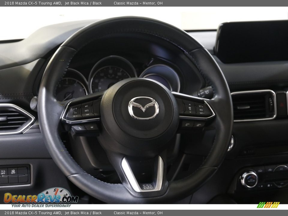 2018 Mazda CX-5 Touring AWD Jet Black Mica / Black Photo #7