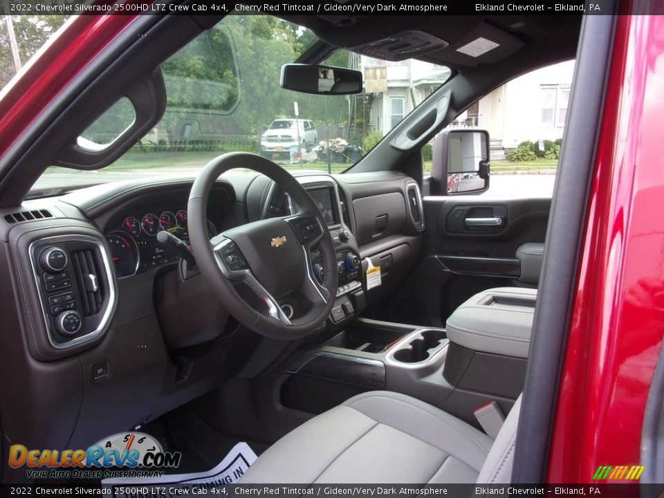 Gideon/Very Dark Atmosphere Interior - 2022 Chevrolet Silverado 2500HD LTZ Crew Cab 4x4 Photo #19