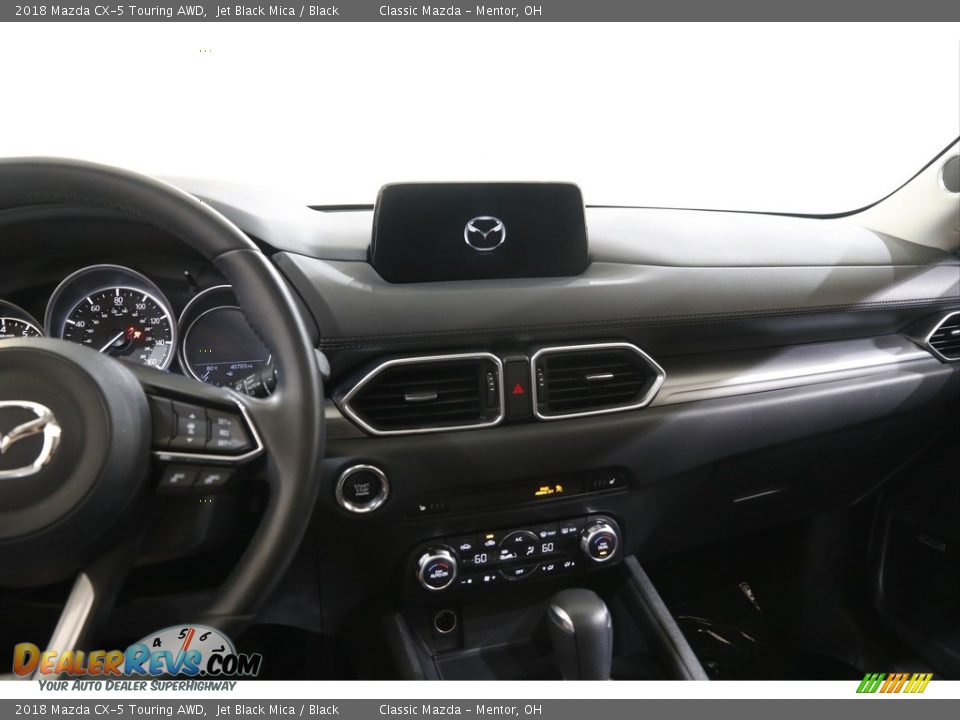2018 Mazda CX-5 Touring AWD Jet Black Mica / Black Photo #9