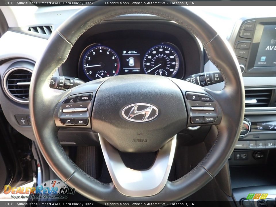 2018 Hyundai Kona Limited AWD Steering Wheel Photo #25