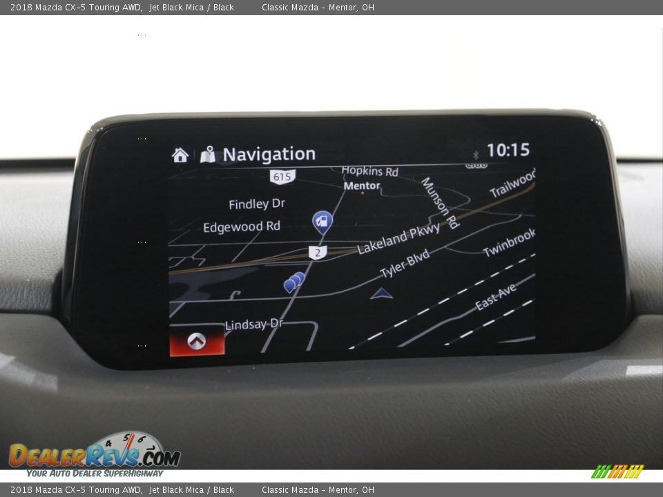 2018 Mazda CX-5 Touring AWD Jet Black Mica / Black Photo #10