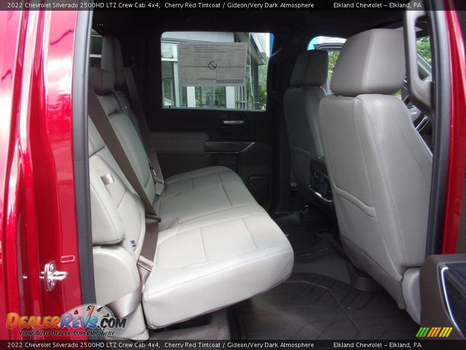 Rear Seat of 2022 Chevrolet Silverado 2500HD LTZ Crew Cab 4x4 Photo #25