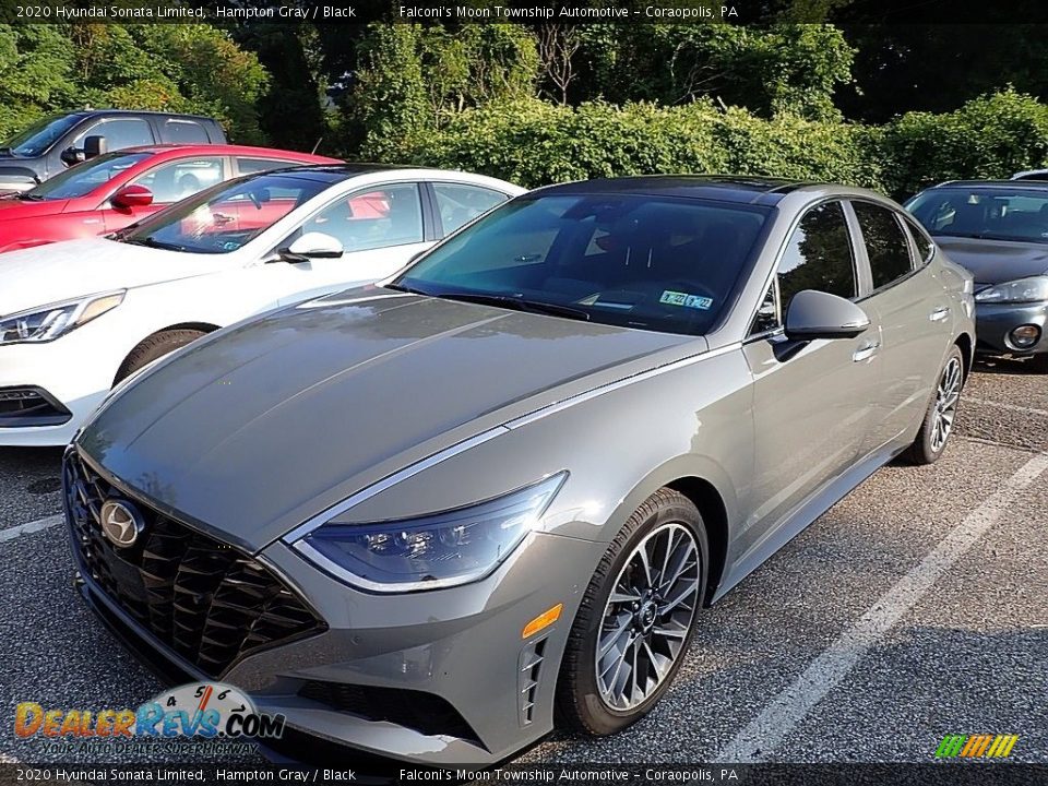 2020 Hyundai Sonata Limited Hampton Gray / Black Photo #1