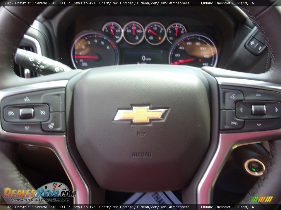 2022 Chevrolet Silverado 2500HD LTZ Crew Cab 4x4 Steering Wheel Photo #28