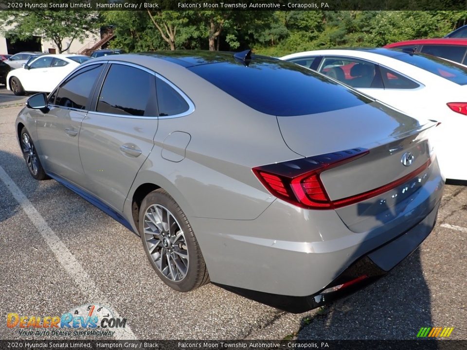 2020 Hyundai Sonata Limited Hampton Gray / Black Photo #2