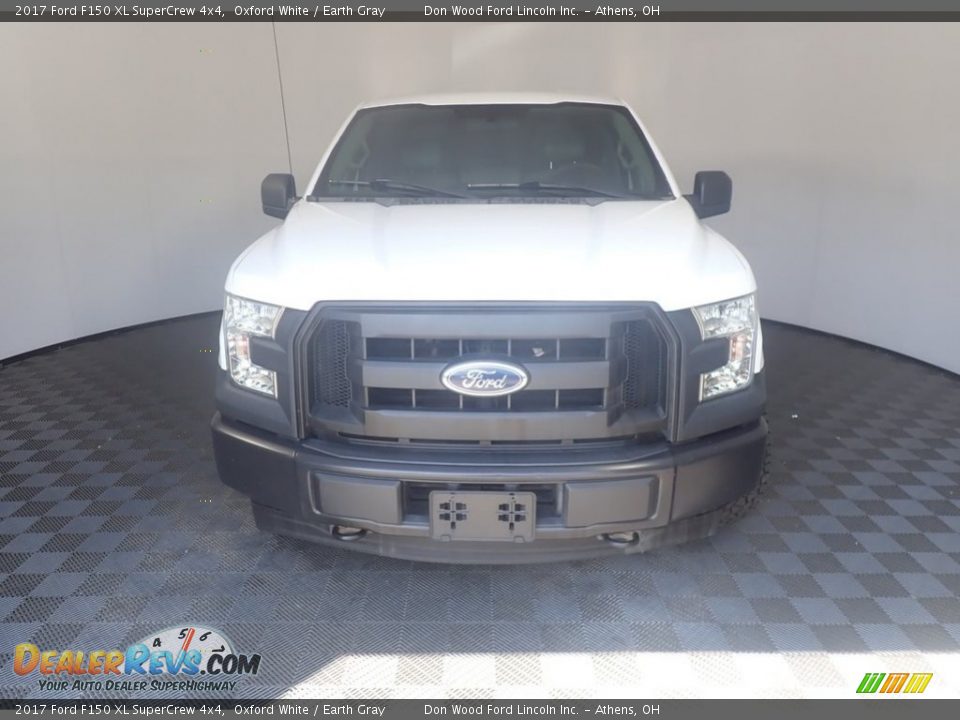 2017 Ford F150 XL SuperCrew 4x4 Oxford White / Earth Gray Photo #4