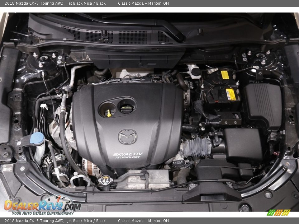 2018 Mazda CX-5 Touring AWD Jet Black Mica / Black Photo #19