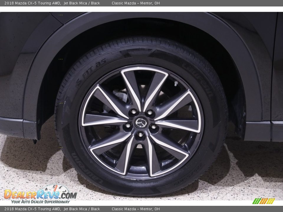 2018 Mazda CX-5 Touring AWD Jet Black Mica / Black Photo #20