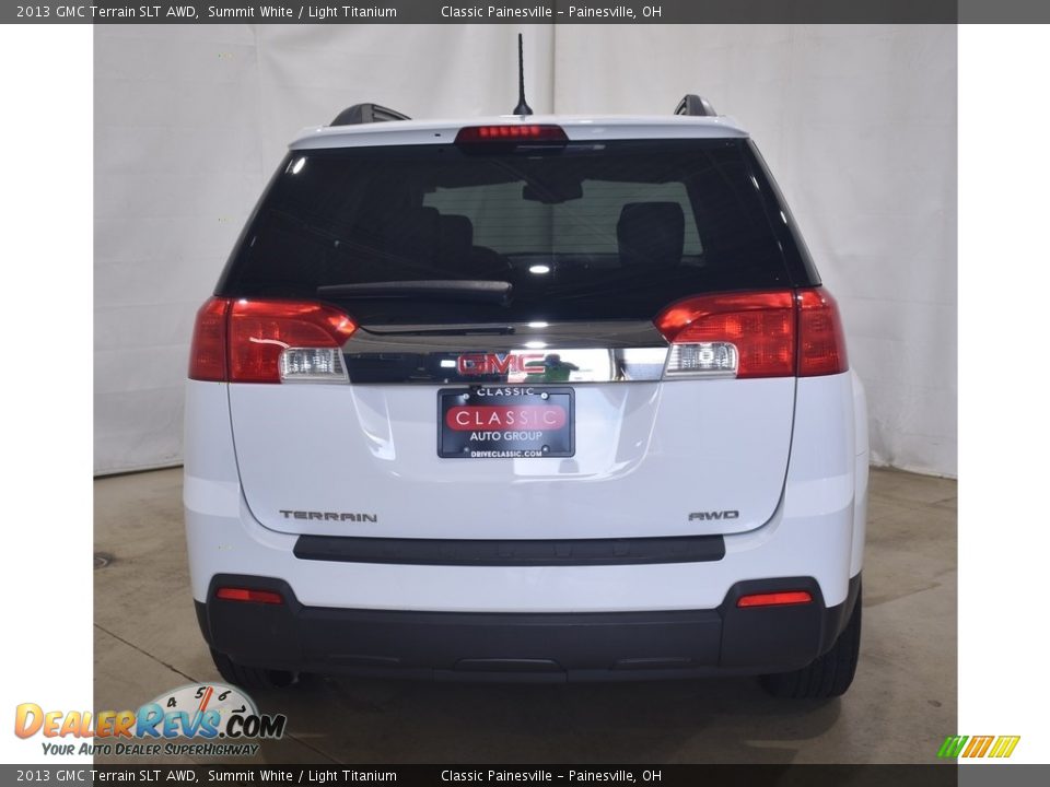 2013 GMC Terrain SLT AWD Summit White / Light Titanium Photo #3