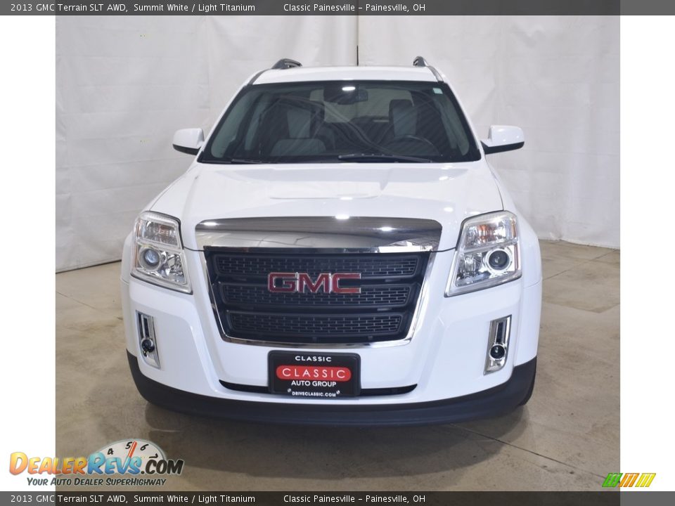 2013 GMC Terrain SLT AWD Summit White / Light Titanium Photo #4