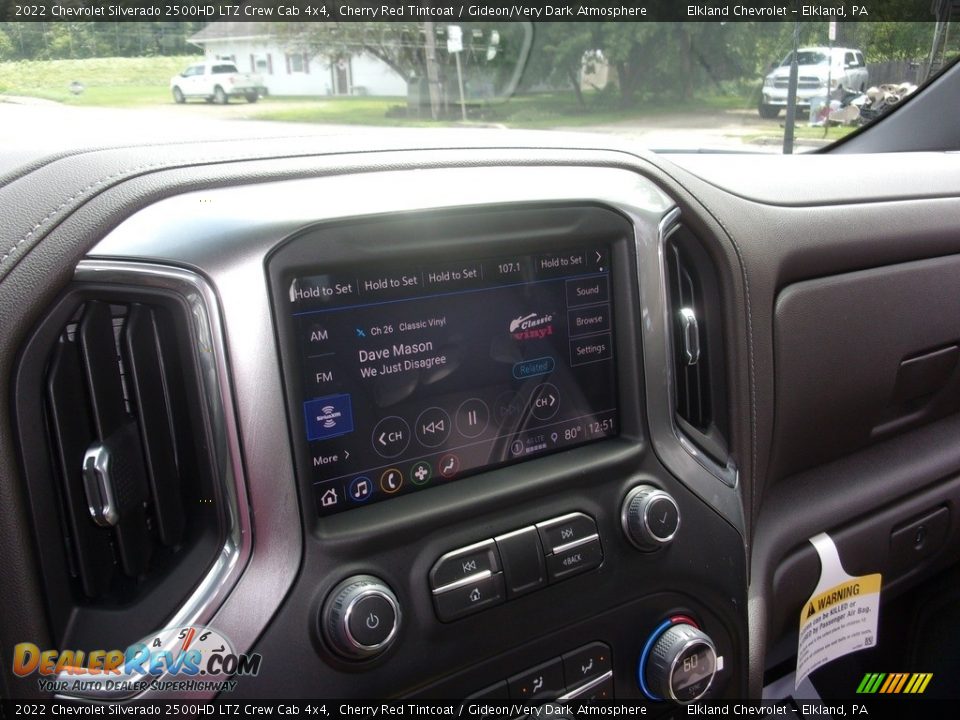 2022 Chevrolet Silverado 2500HD LTZ Crew Cab 4x4 Cherry Red Tintcoat / Gideon/Very Dark Atmosphere Photo #32