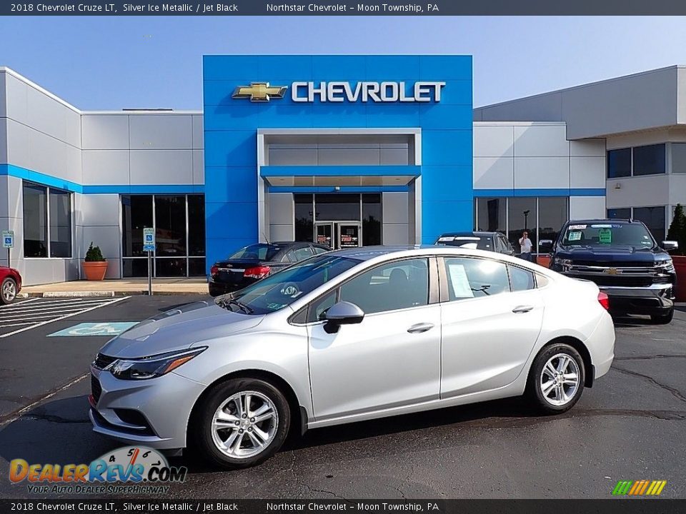 2018 Chevrolet Cruze LT Silver Ice Metallic / Jet Black Photo #1