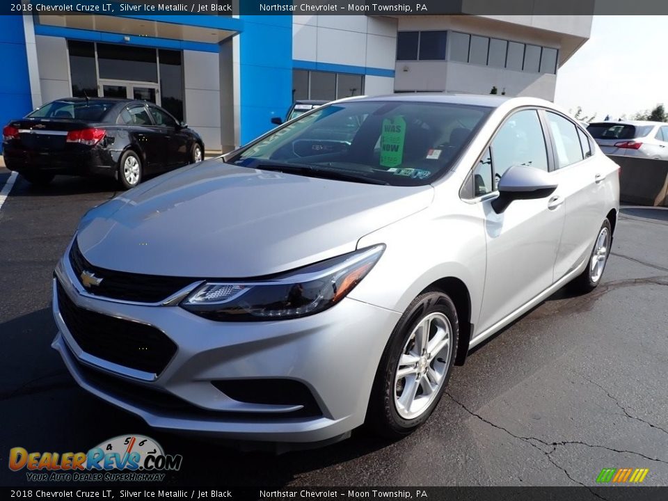 2018 Chevrolet Cruze LT Silver Ice Metallic / Jet Black Photo #2