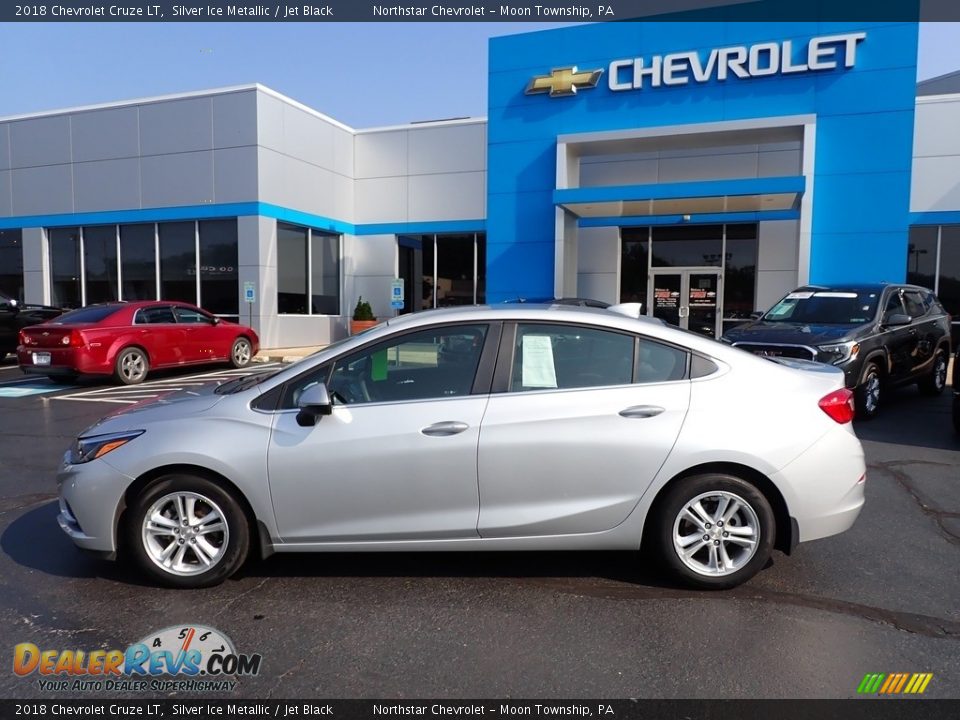 2018 Chevrolet Cruze LT Silver Ice Metallic / Jet Black Photo #3