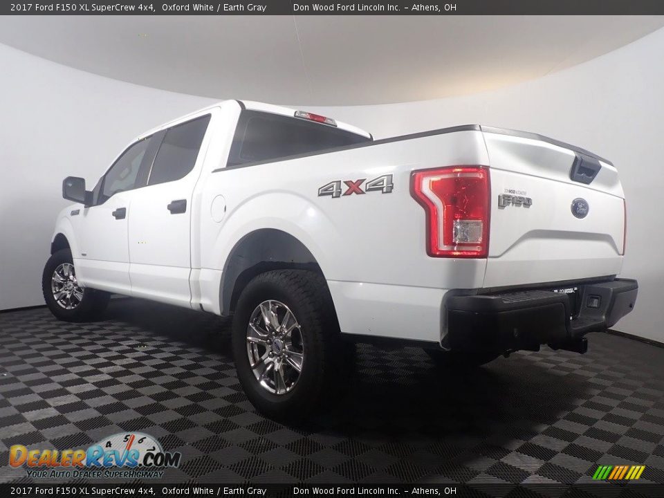 2017 Ford F150 XL SuperCrew 4x4 Oxford White / Earth Gray Photo #10