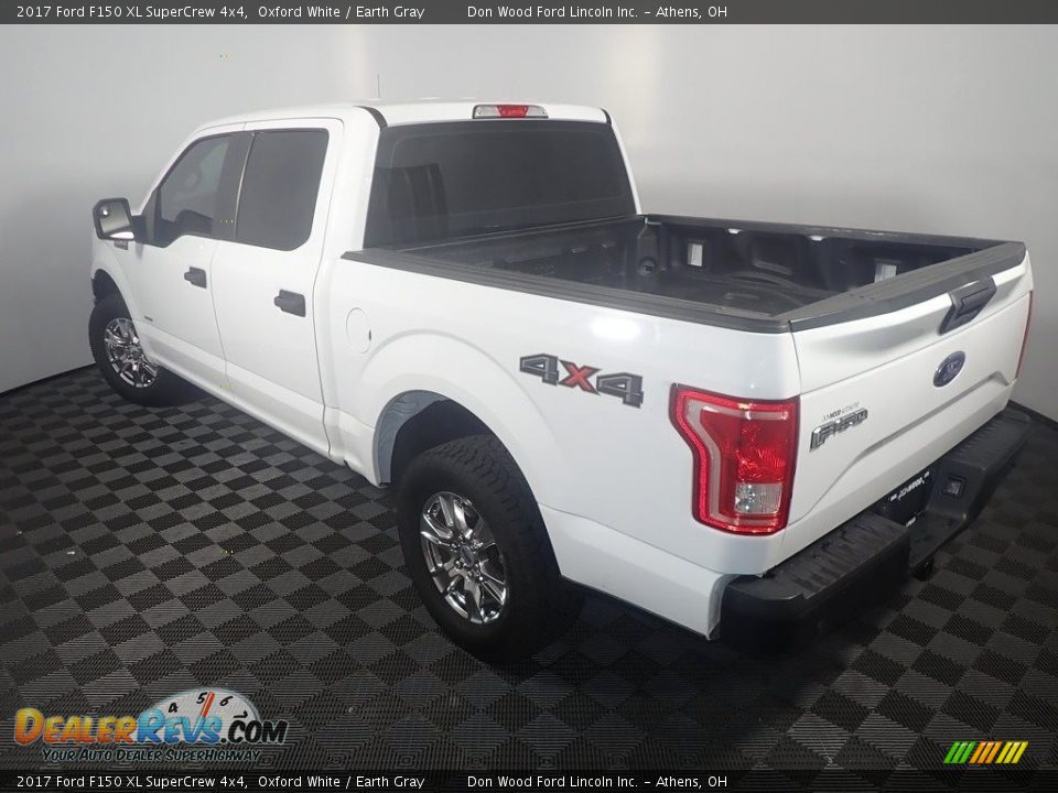 2017 Ford F150 XL SuperCrew 4x4 Oxford White / Earth Gray Photo #11