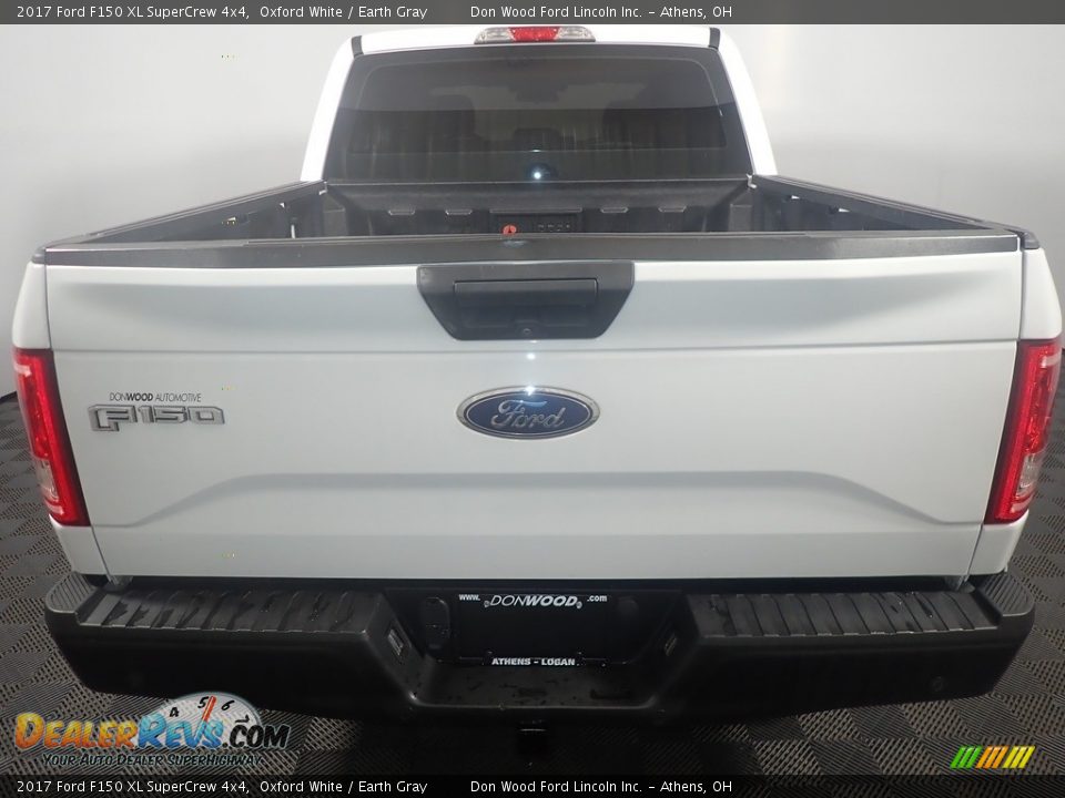 2017 Ford F150 XL SuperCrew 4x4 Oxford White / Earth Gray Photo #12