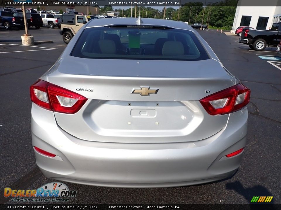 2018 Chevrolet Cruze LT Silver Ice Metallic / Jet Black Photo #6