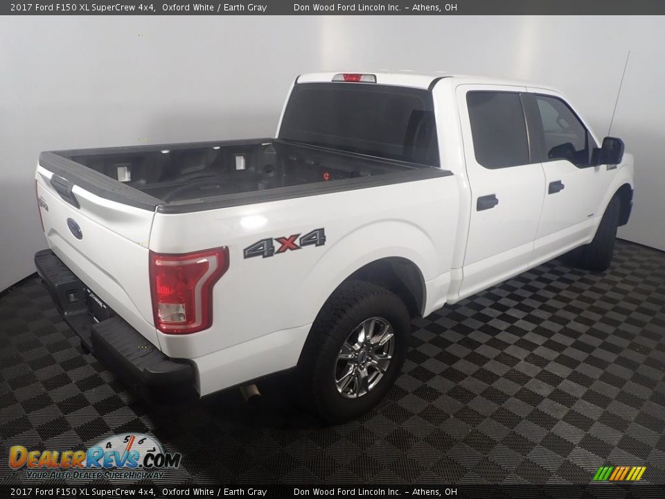 2017 Ford F150 XL SuperCrew 4x4 Oxford White / Earth Gray Photo #15