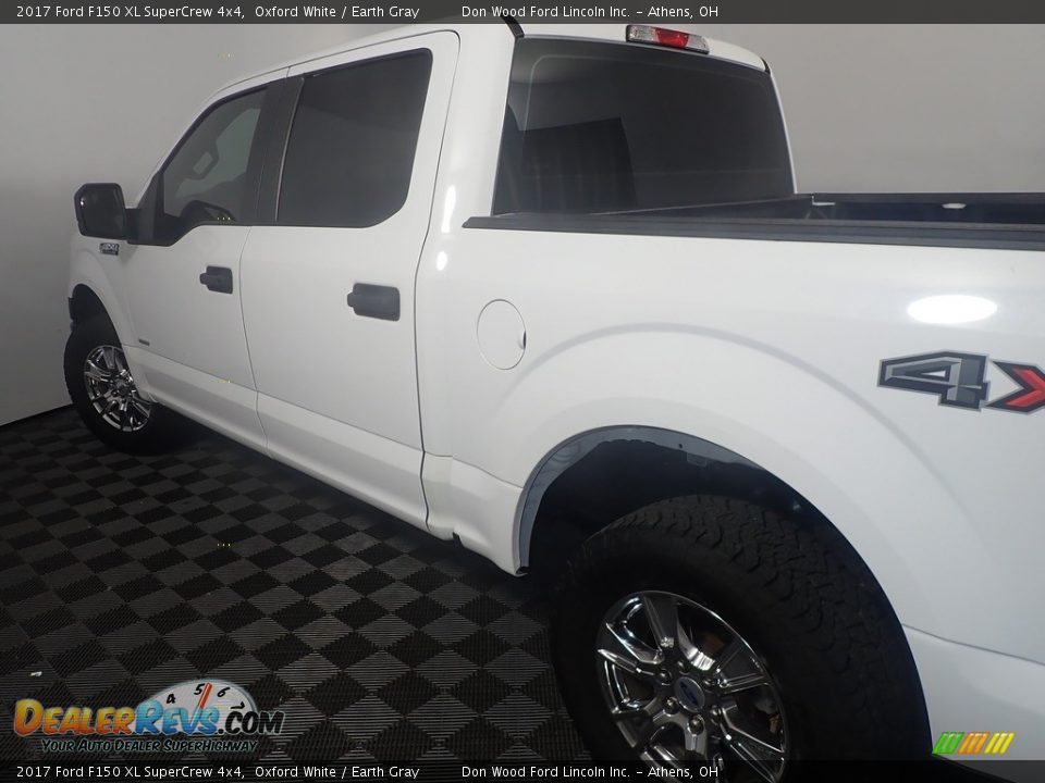 2017 Ford F150 XL SuperCrew 4x4 Oxford White / Earth Gray Photo #16