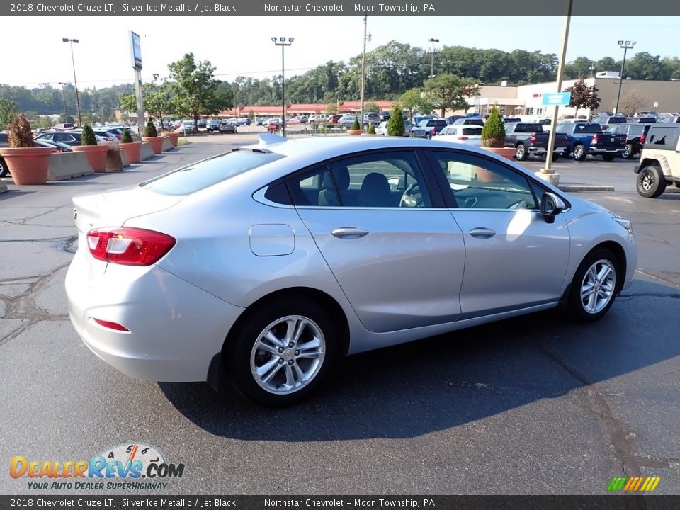 2018 Chevrolet Cruze LT Silver Ice Metallic / Jet Black Photo #9