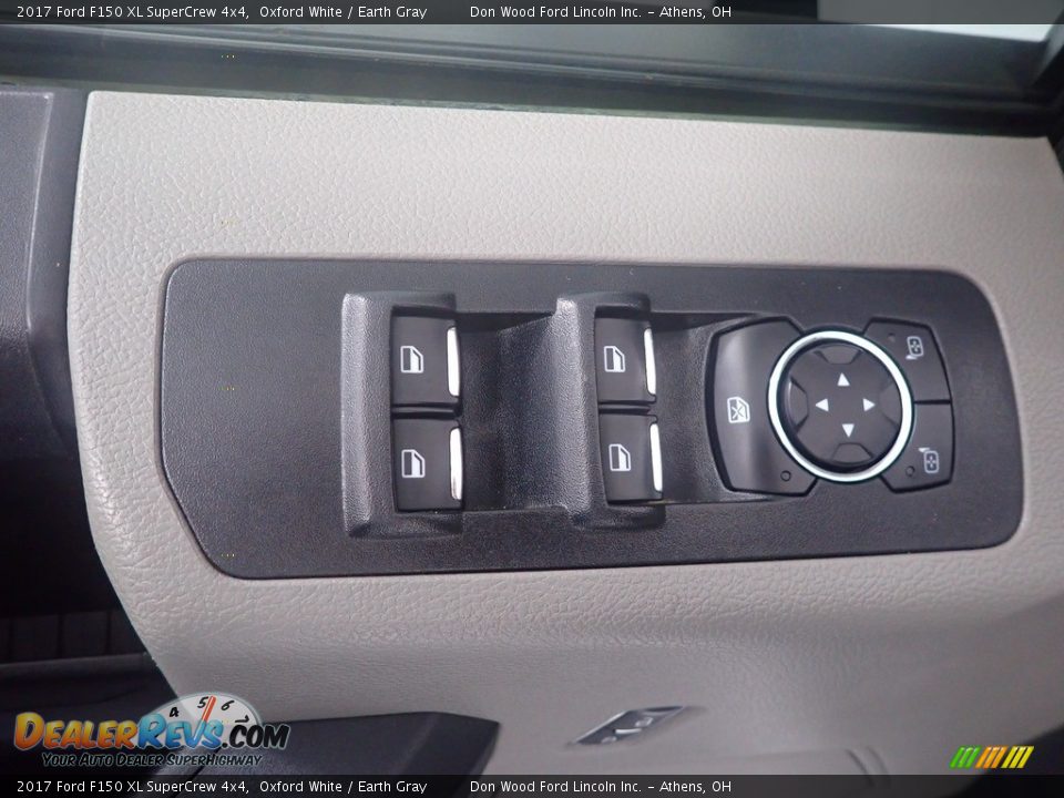 2017 Ford F150 XL SuperCrew 4x4 Oxford White / Earth Gray Photo #19