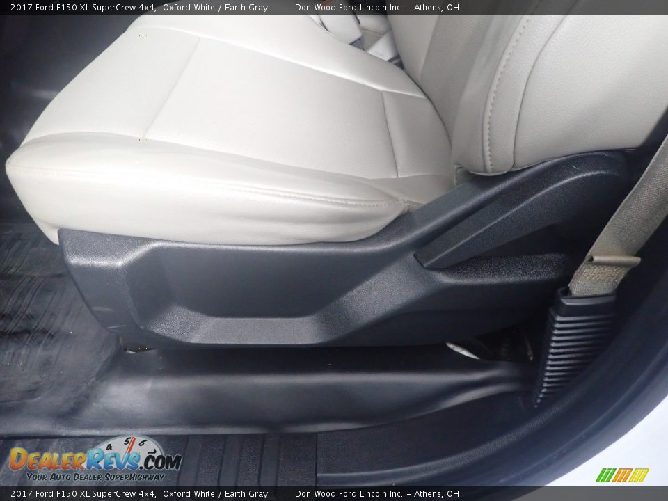 2017 Ford F150 XL SuperCrew 4x4 Oxford White / Earth Gray Photo #21