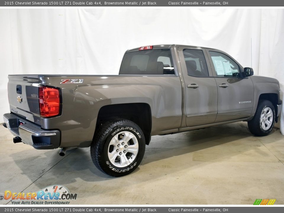 2015 Chevrolet Silverado 1500 LT Z71 Double Cab 4x4 Brownstone Metallic / Jet Black Photo #2