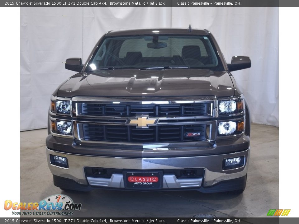 2015 Chevrolet Silverado 1500 LT Z71 Double Cab 4x4 Brownstone Metallic / Jet Black Photo #4