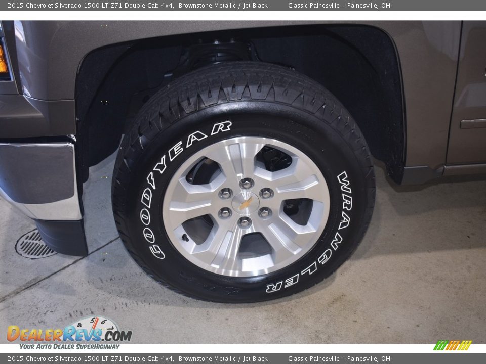 2015 Chevrolet Silverado 1500 LT Z71 Double Cab 4x4 Brownstone Metallic / Jet Black Photo #5