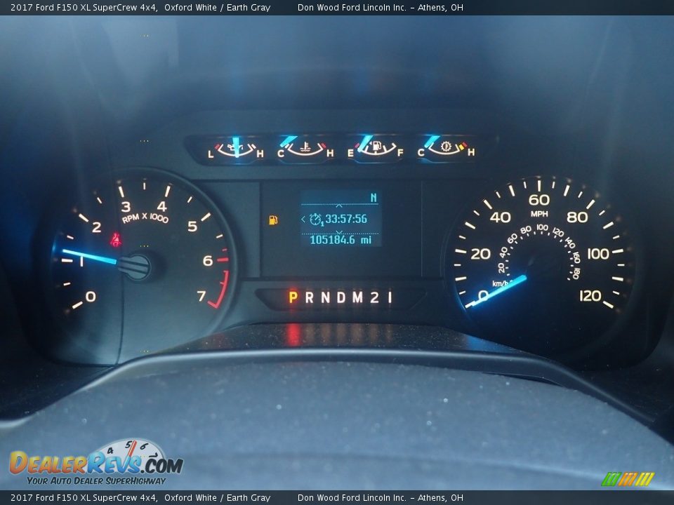 2017 Ford F150 XL SuperCrew 4x4 Oxford White / Earth Gray Photo #26