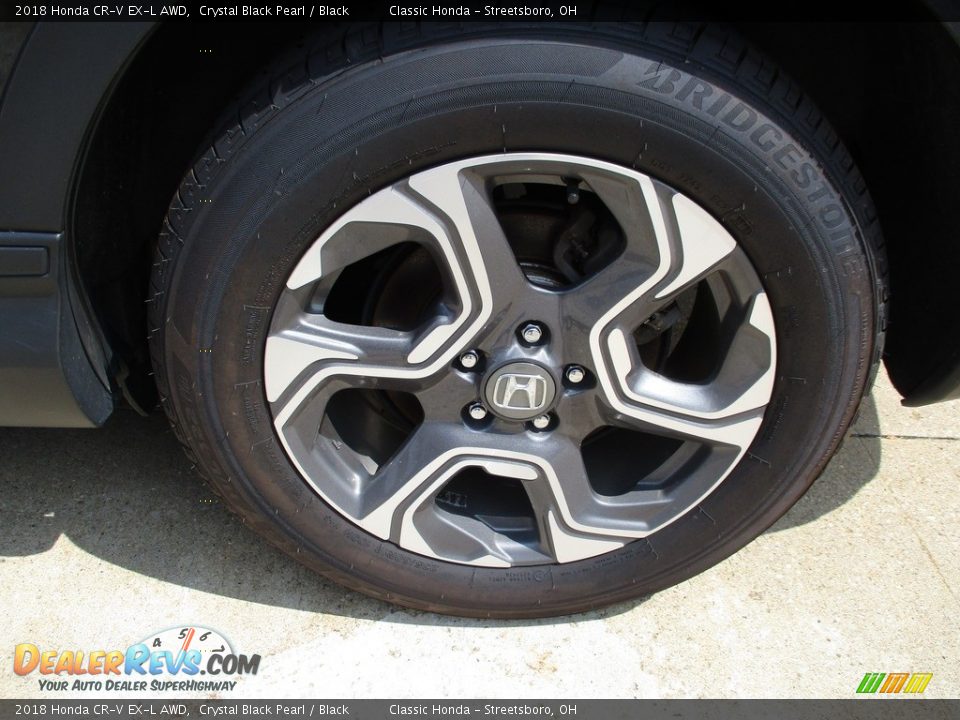 2018 Honda CR-V EX-L AWD Crystal Black Pearl / Black Photo #5