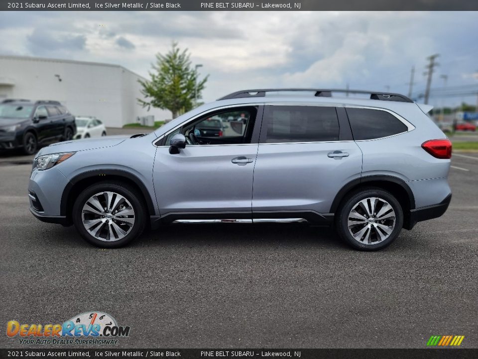 2021 Subaru Ascent Limited Ice Silver Metallic / Slate Black Photo #18