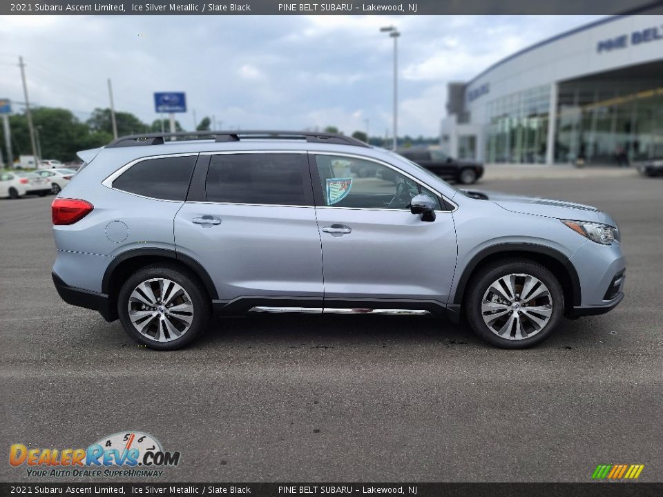 2021 Subaru Ascent Limited Ice Silver Metallic / Slate Black Photo #22